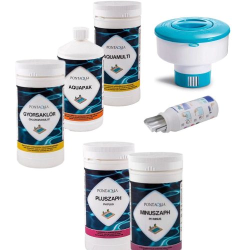 Set de tratare a apei + distribuitor + analizor de apă